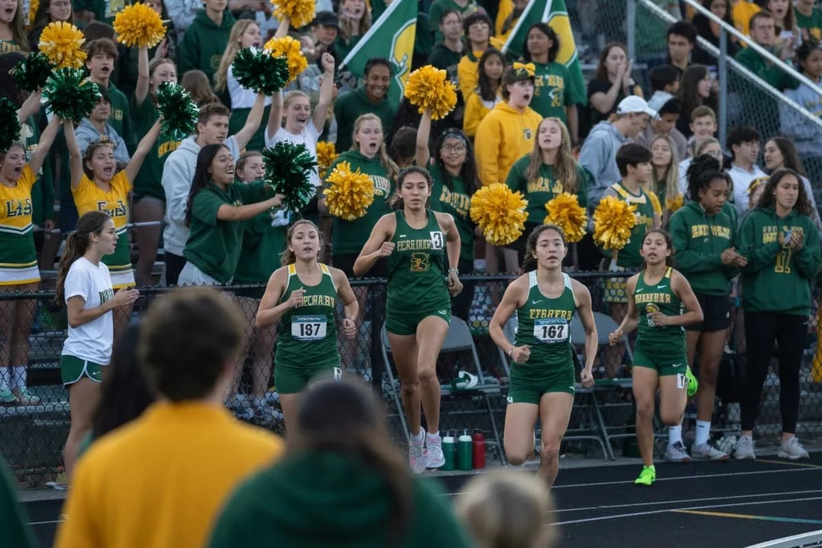 Varsity Girls Track & Field vs Silver Creek High School Photos photo 4