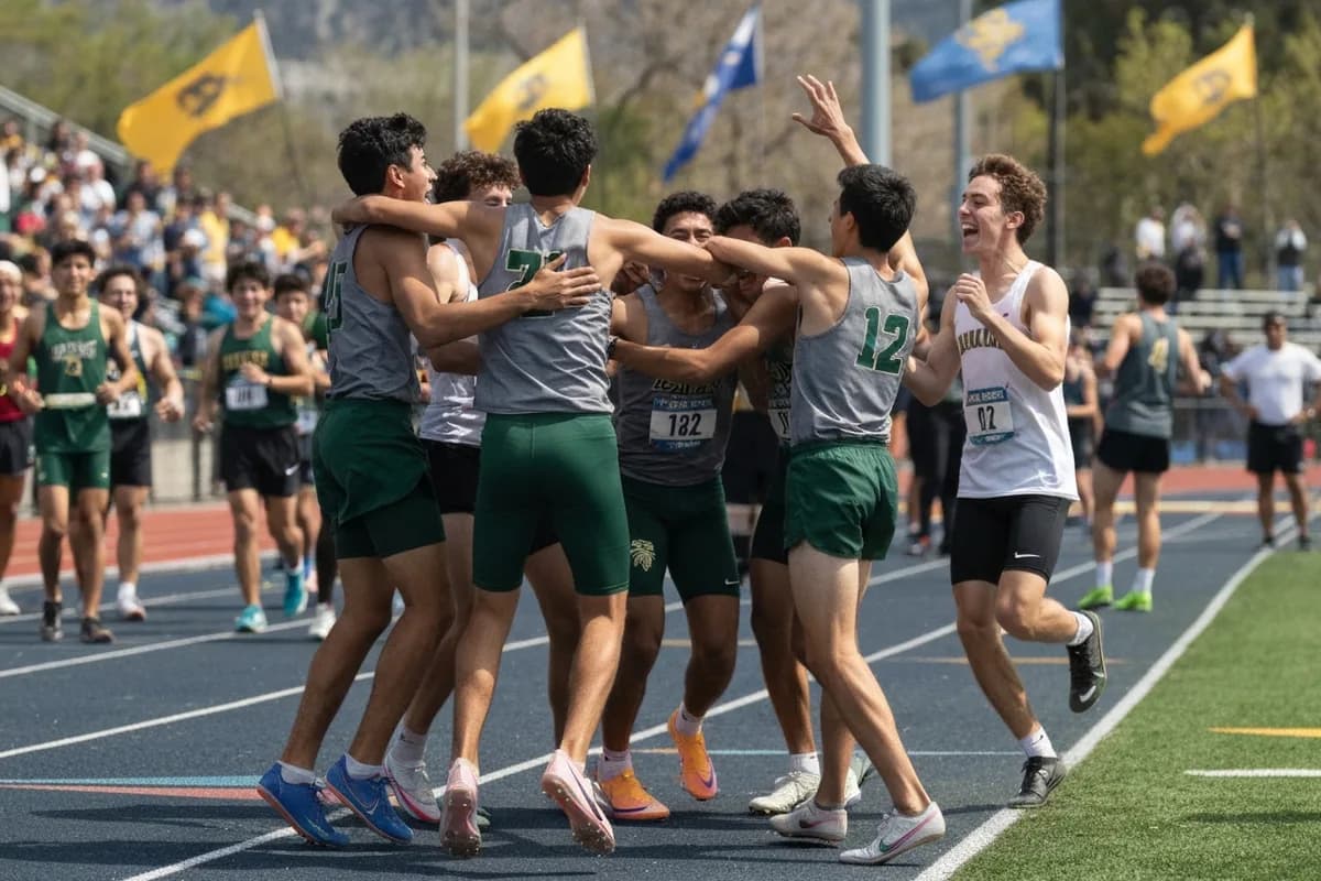 Varsity Boys Track & Field vs Heritage Academy Photos photo 5