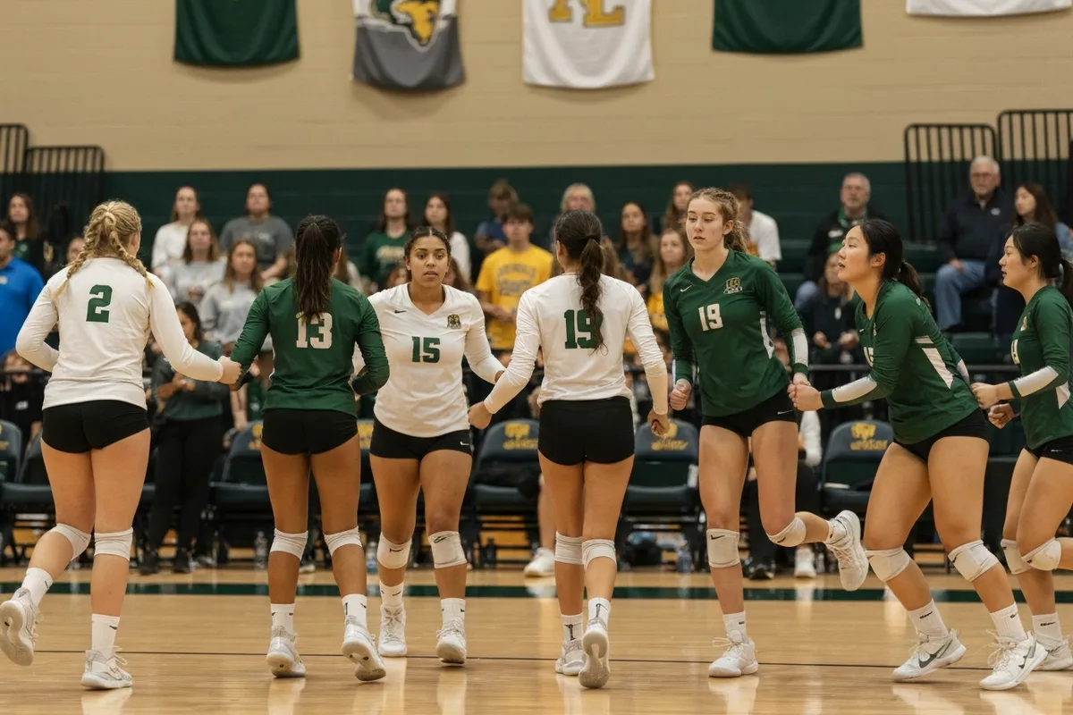 Varsity Girls Volleyball vs Heritage Academy Photos photo 1