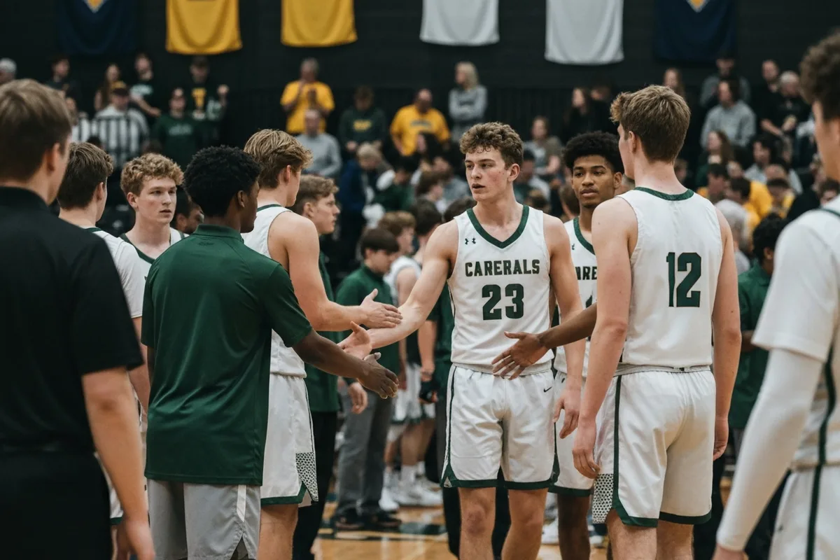 Varsity Boys Basketball vs Pinewood High School Photos photo 5