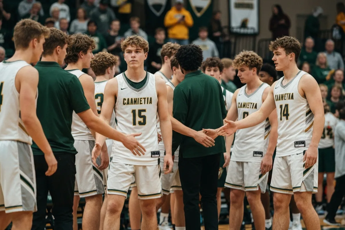 Varsity Boys Basketball vs Crestwood High School Photos photo 5
