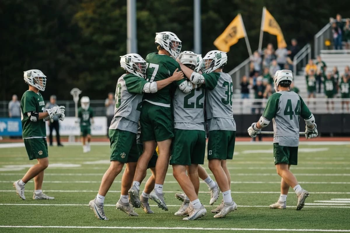Varsity Boys Lacrosse vs Hawk Mountain Academy Photos photo 5
