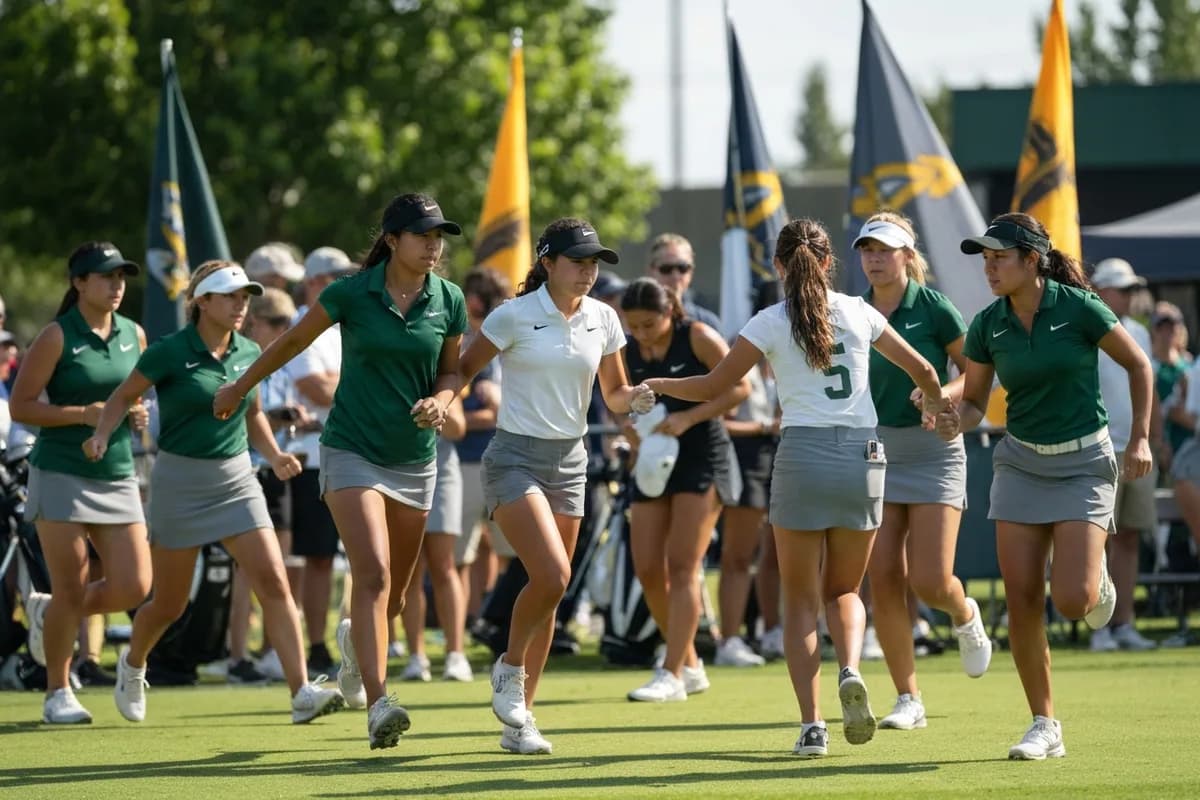 Varsity Girls Golf vs Northshore High School Photos photo 1