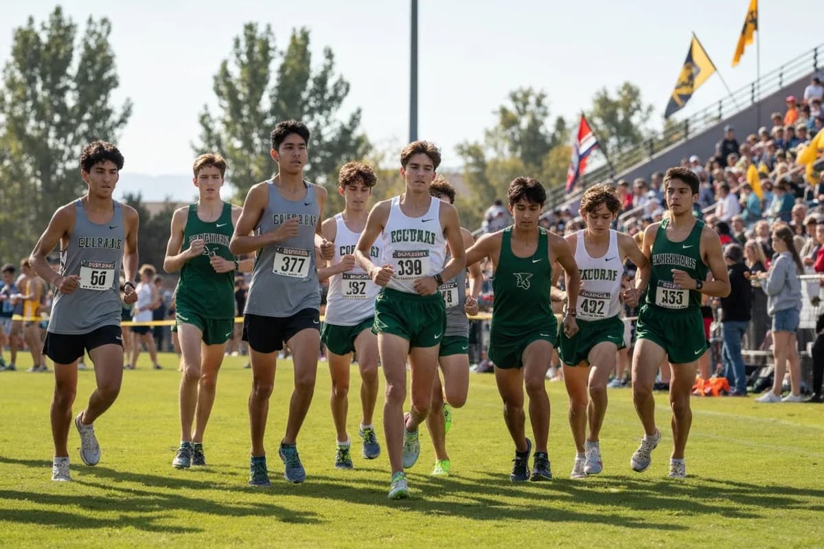 Junior Varsity Boys Cross Country vs Lone Star Preparatory.