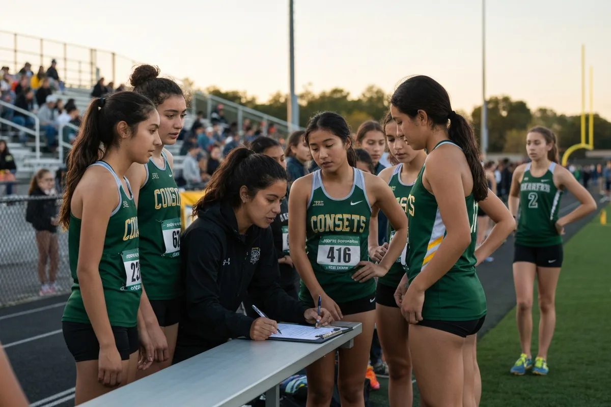 Junior Varsity Girls Cross Country vs Crestwood High School at Peregrine Field.
