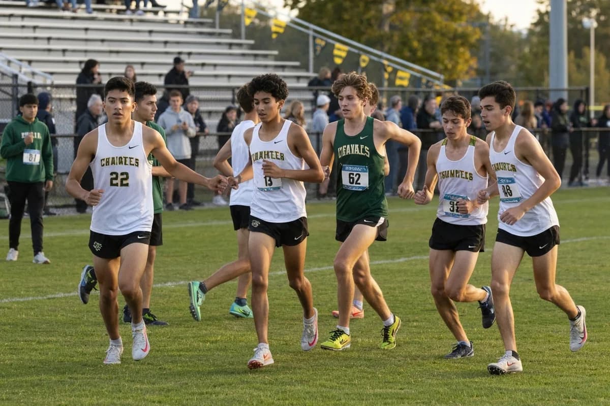 Varsity Boys Cross Country vs Sunridge High School Photos photo 1