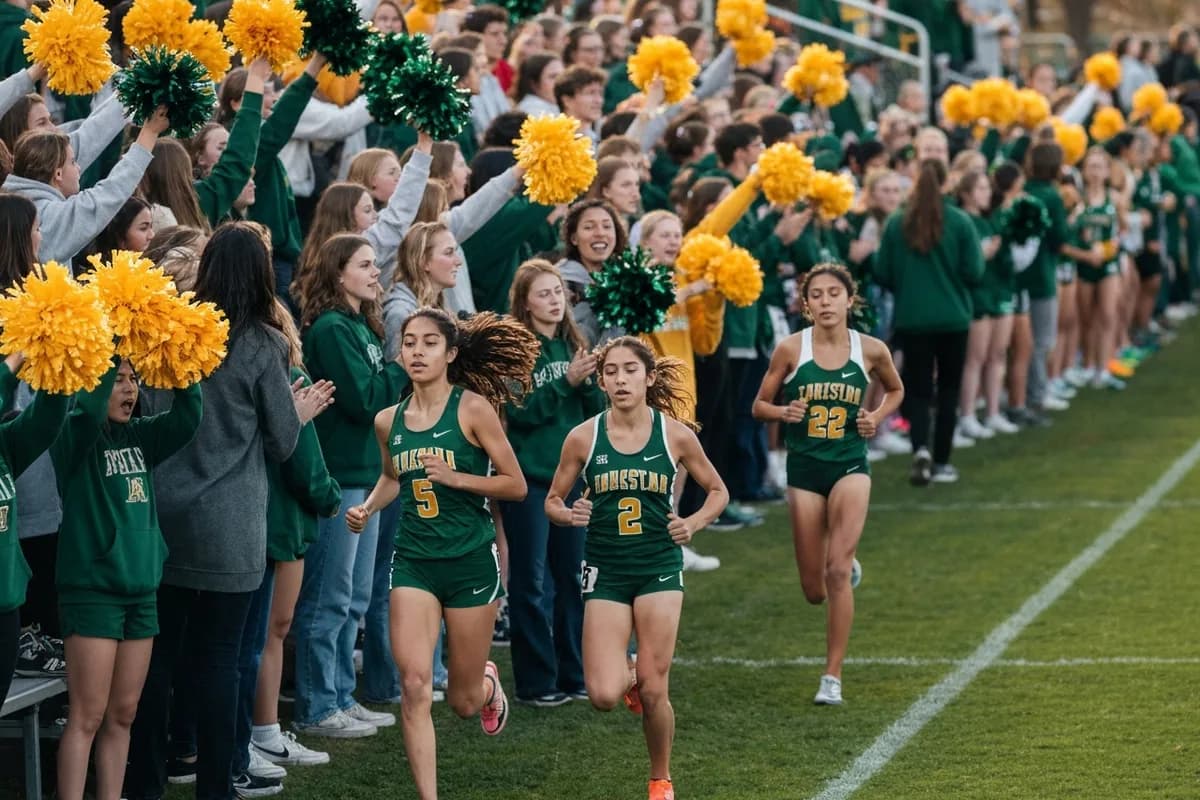 Junior Varsity Girls Cross Country vs Lone Star Preparatory.