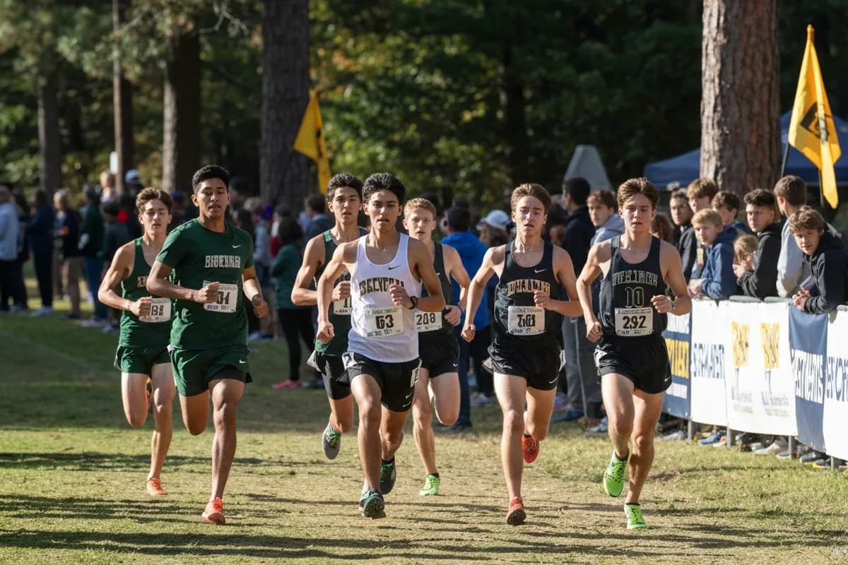 Varsity Boys Cross Country vs Cedar Ridge Academy Photos photo 2