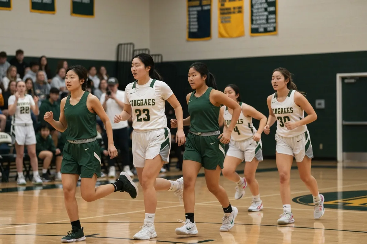 Varsity Girls Basketball vs Ridgeview High School Photos photo 1