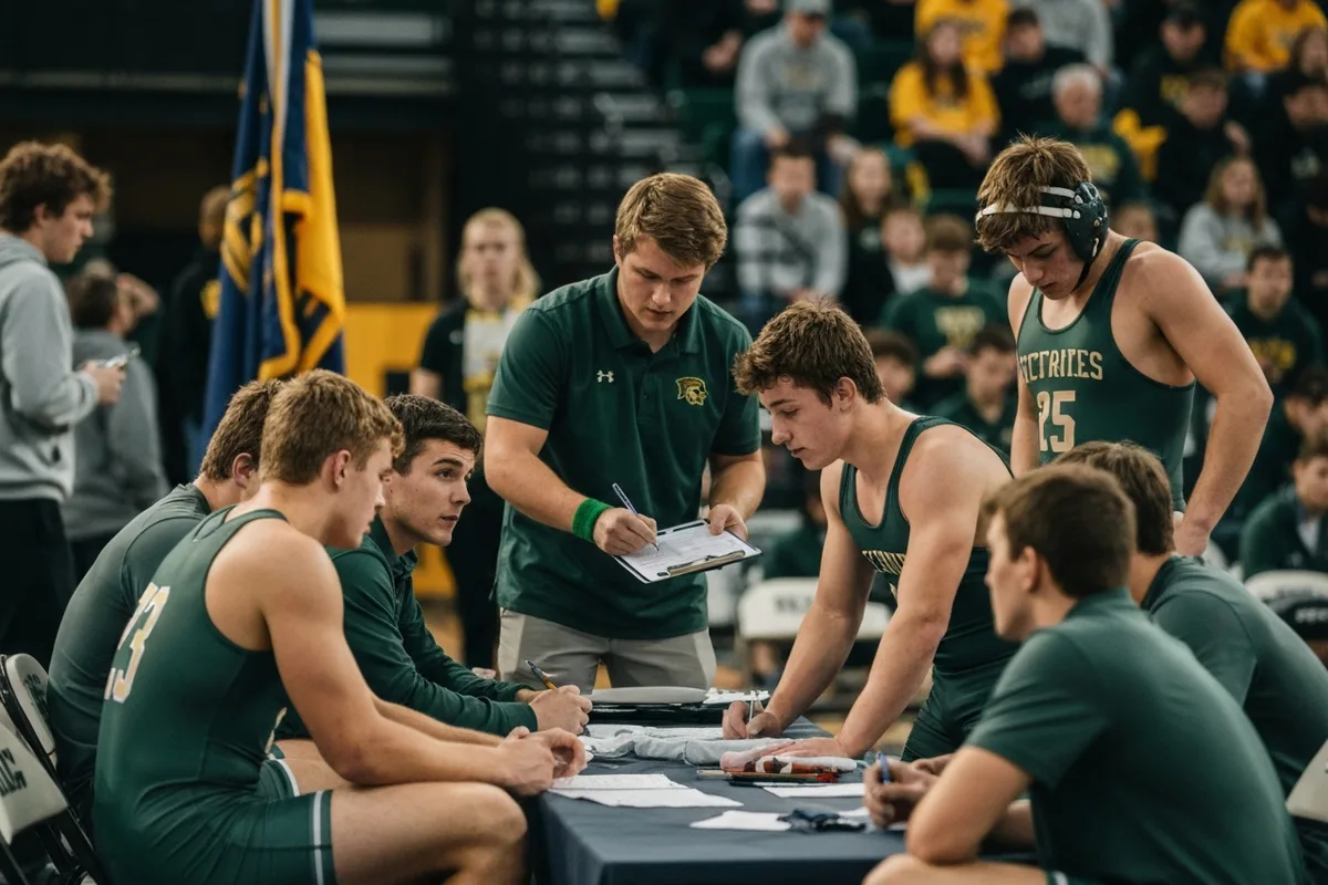 Varsity Boys Wrestling vs Silver Creek High School Photos photo 3