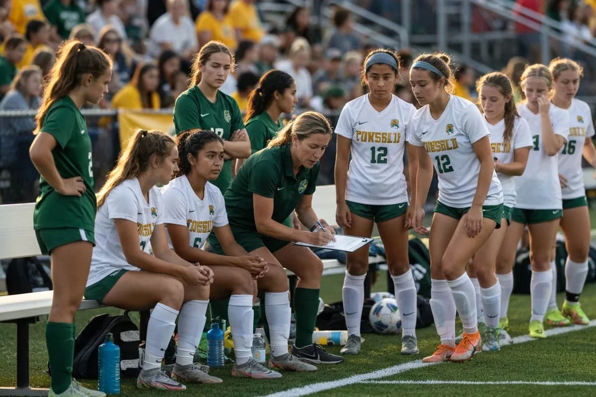 Varsity Girls Soccer vs Ridgeview High School Photos photo 3