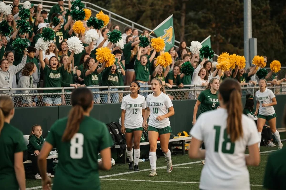Varsity Girls Soccer vs Frontier High School Photos photo 4