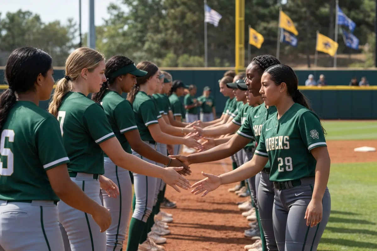 Junior Varsity Girls Softball vs Lone Star Preparatory at Peregrine Field.