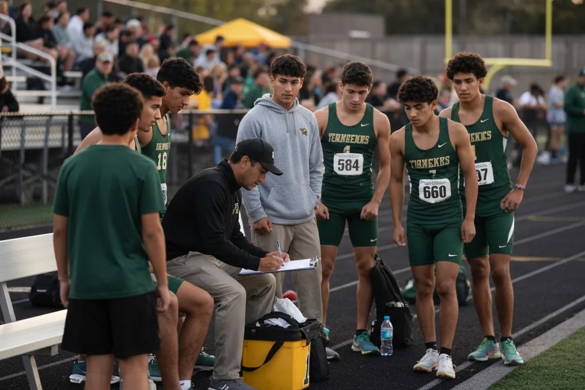 Varsity Boys Track & Field vs Crestwood High School Photos photo 3