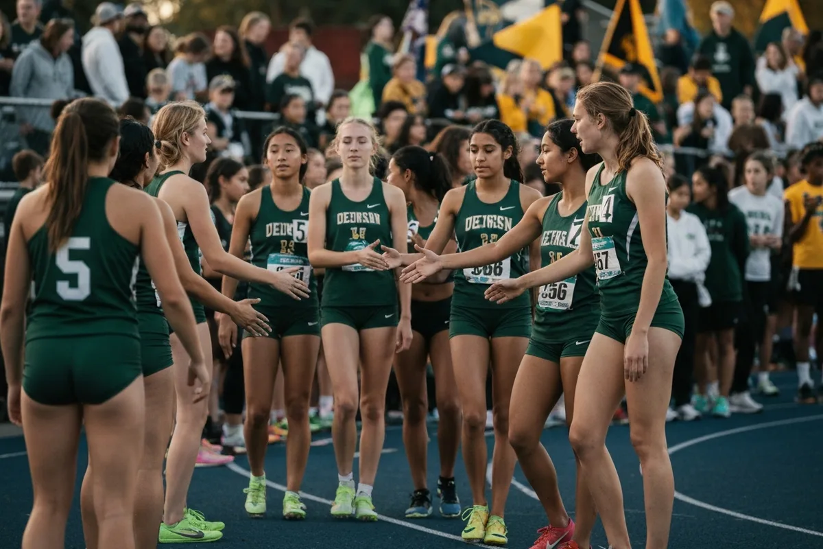 Varsity Girls Track & Field vs Hawk Mountain Academy.