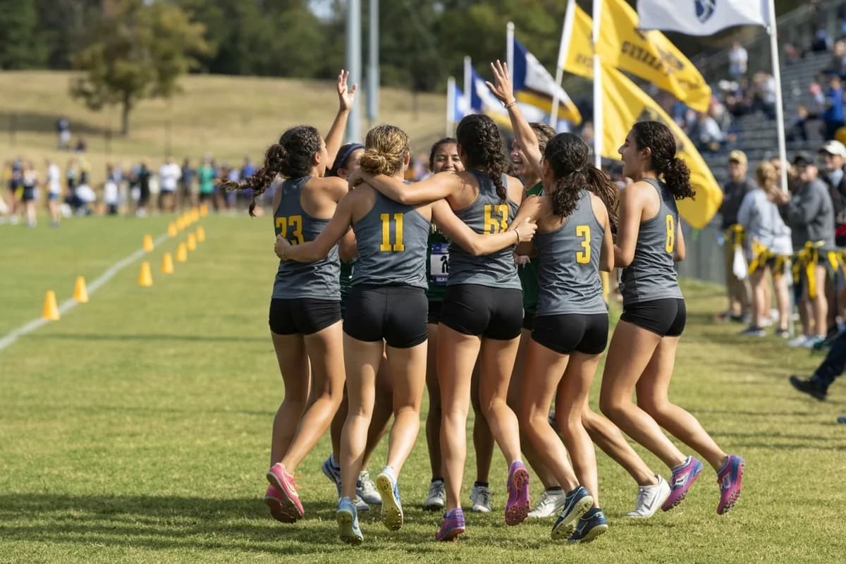 Varsity Girls Cross Country vs Liberty Hill High School Photos photo 5