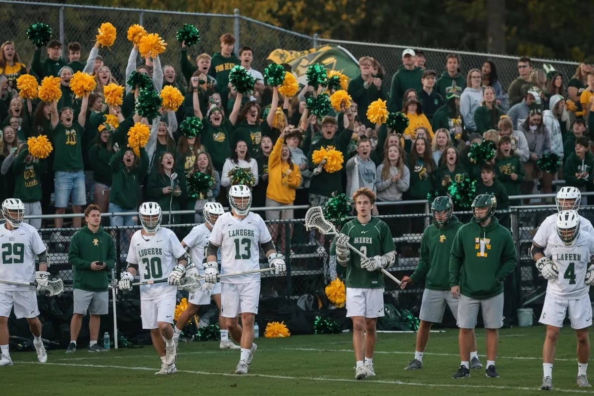 Varsity Boys Lacrosse vs Canyon View High School Photos photo 4