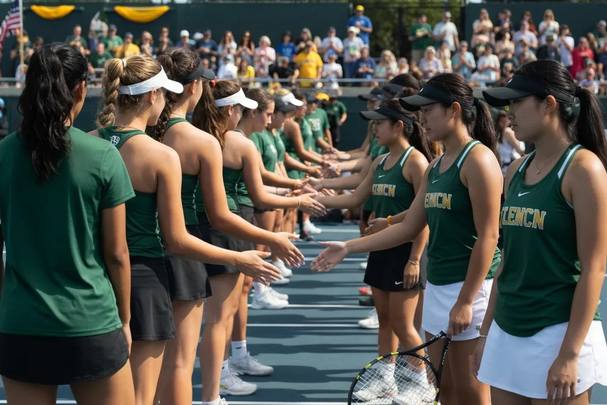 Varsity Girls Tennis vs Mesa Verde High School Photos photo 5