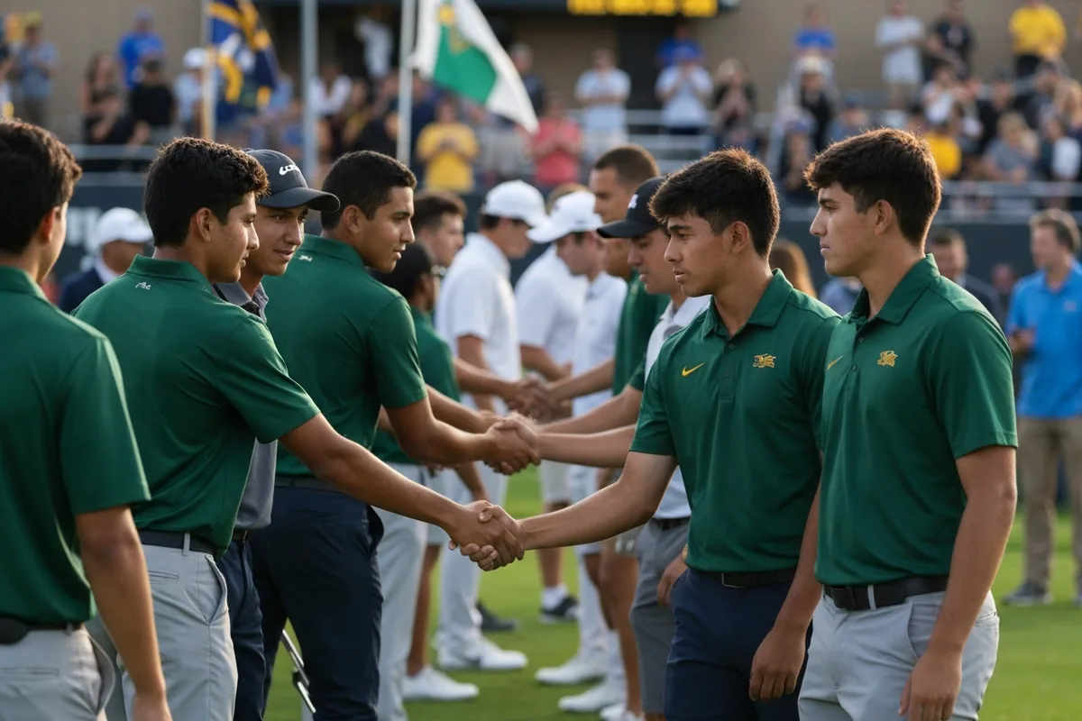 Varsity Boys Golf vs Northshore High School Photos photo 5
