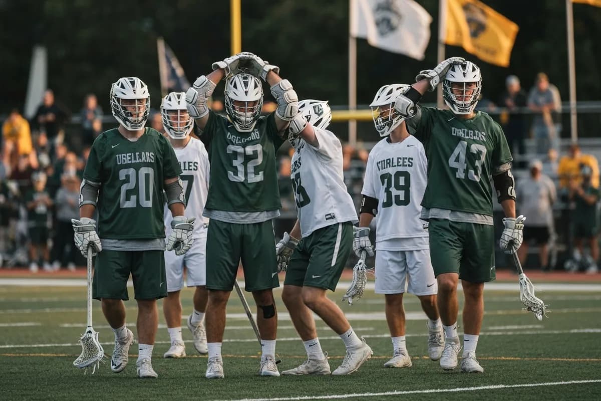 Varsity Boys Lacrosse vs Mesa Verde High School.