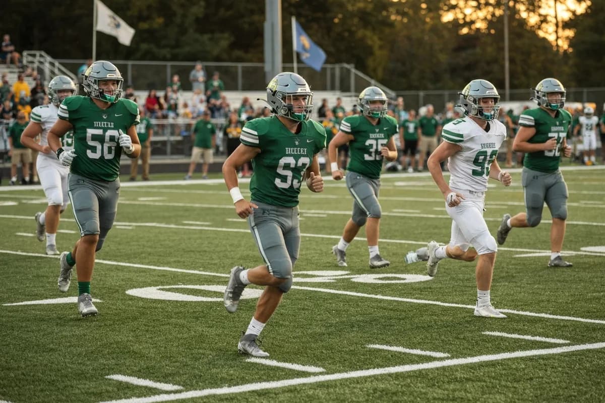 Varsity Boys Football vs Northshore High School Photos photo 1