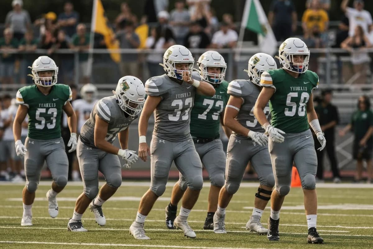 Varsity Boys Football vs Sunridge High School.
