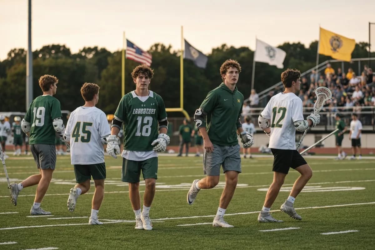 Varsity Boys Lacrosse vs Ridgeview High School Photos photo 1