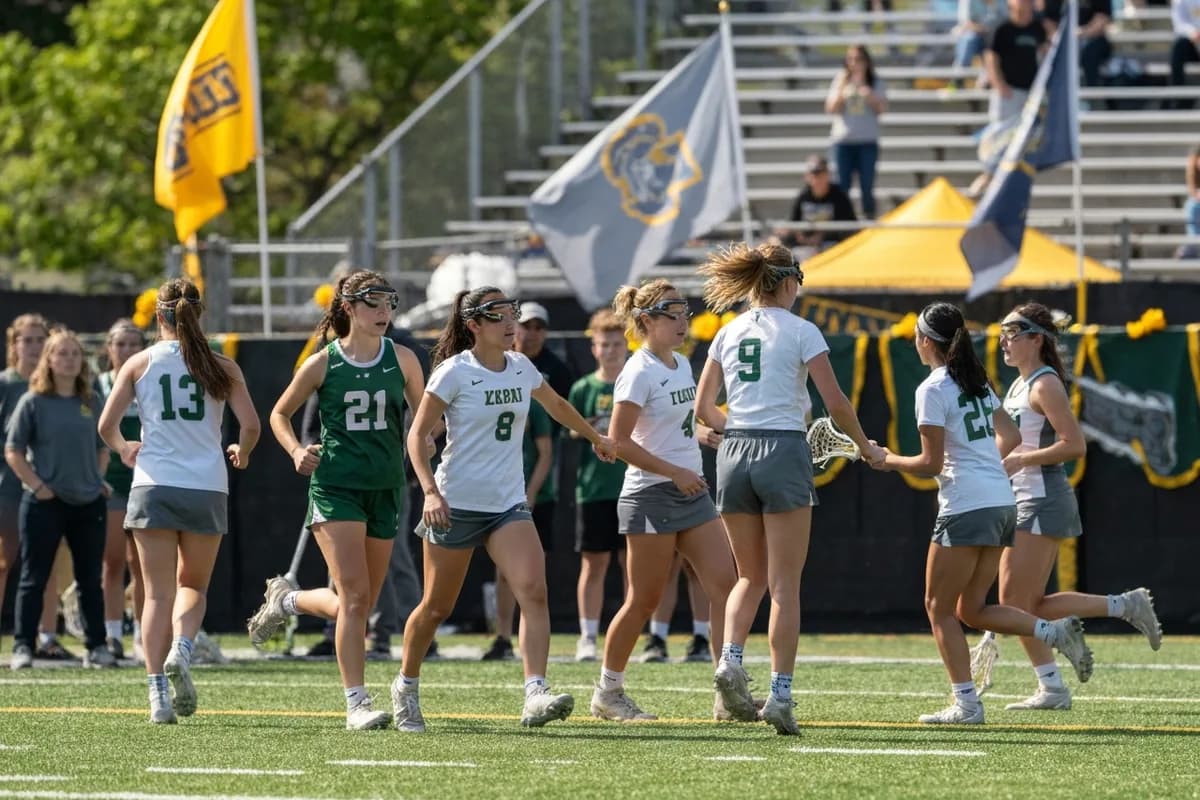 Varsity Girls Lacrosse vs Canyon View High School Photos photo 1