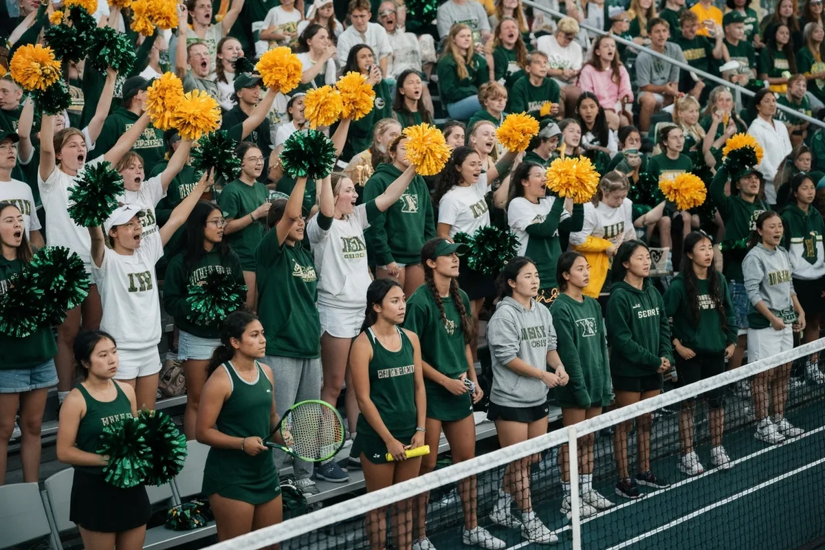 Varsity Girls Tennis vs Ridgeview High School Photos photo 4