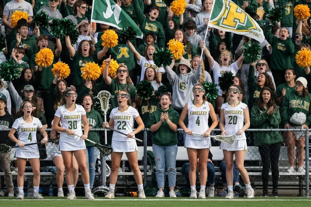Varsity Girls Lacrosse vs Heritage Academy.
