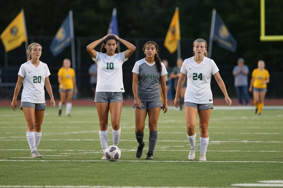 Varsity Girls Soccer vs River Oaks Academy.