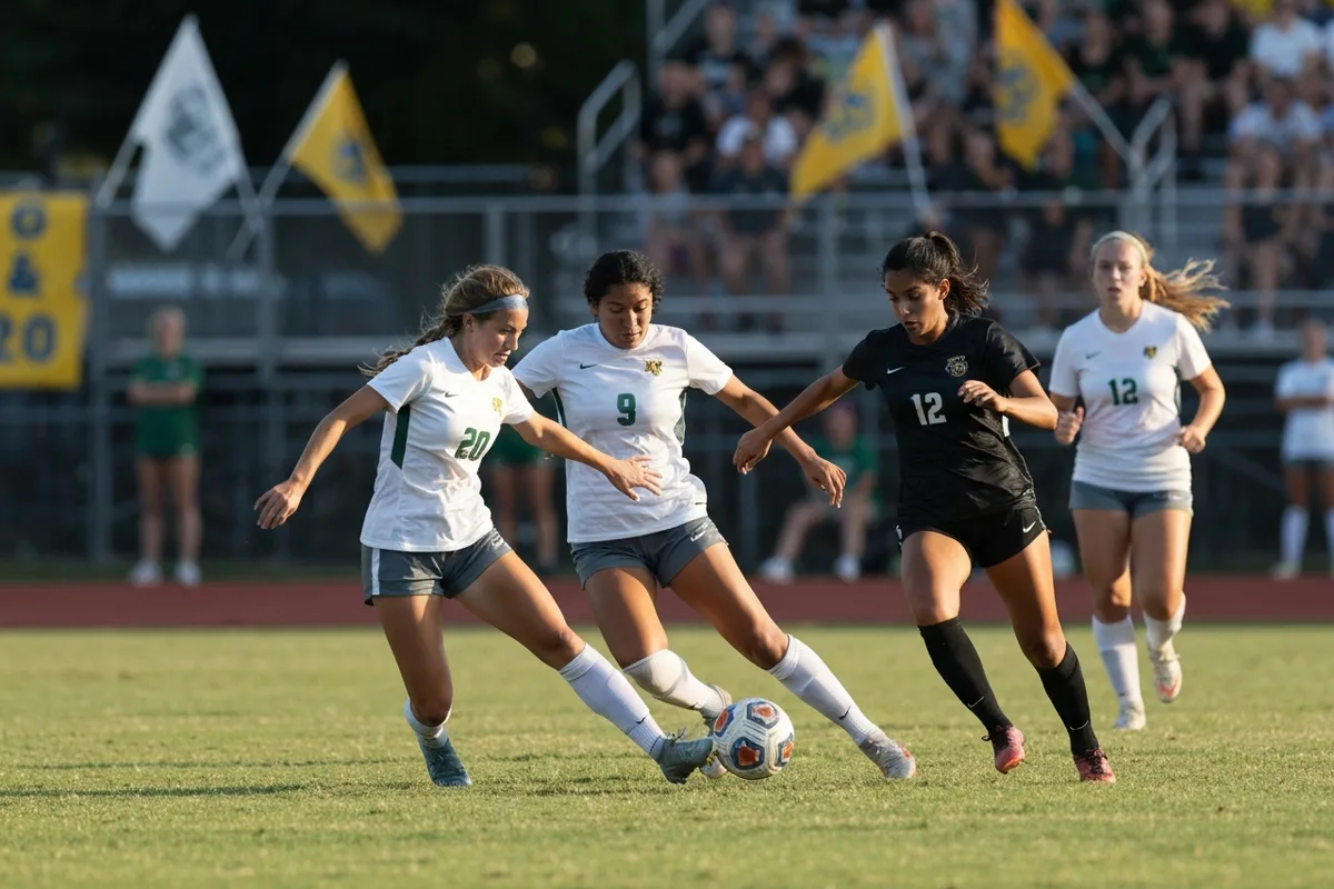 Junior Varsity Girls Soccer vs Northshore High School at Peregrine Field.