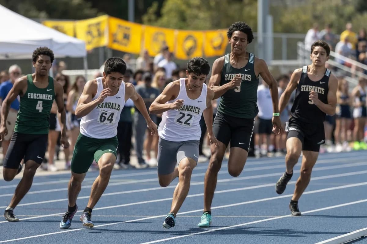 Junior Varsity Boys Track & Field vs Ironwood Preparatory.