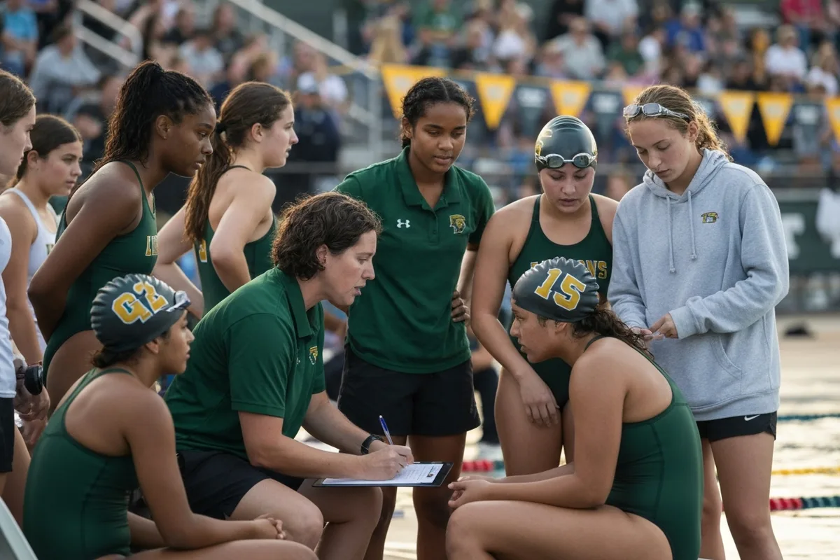 Varsity Girls Swimming vs Ironwood Preparatory Photos photo 3