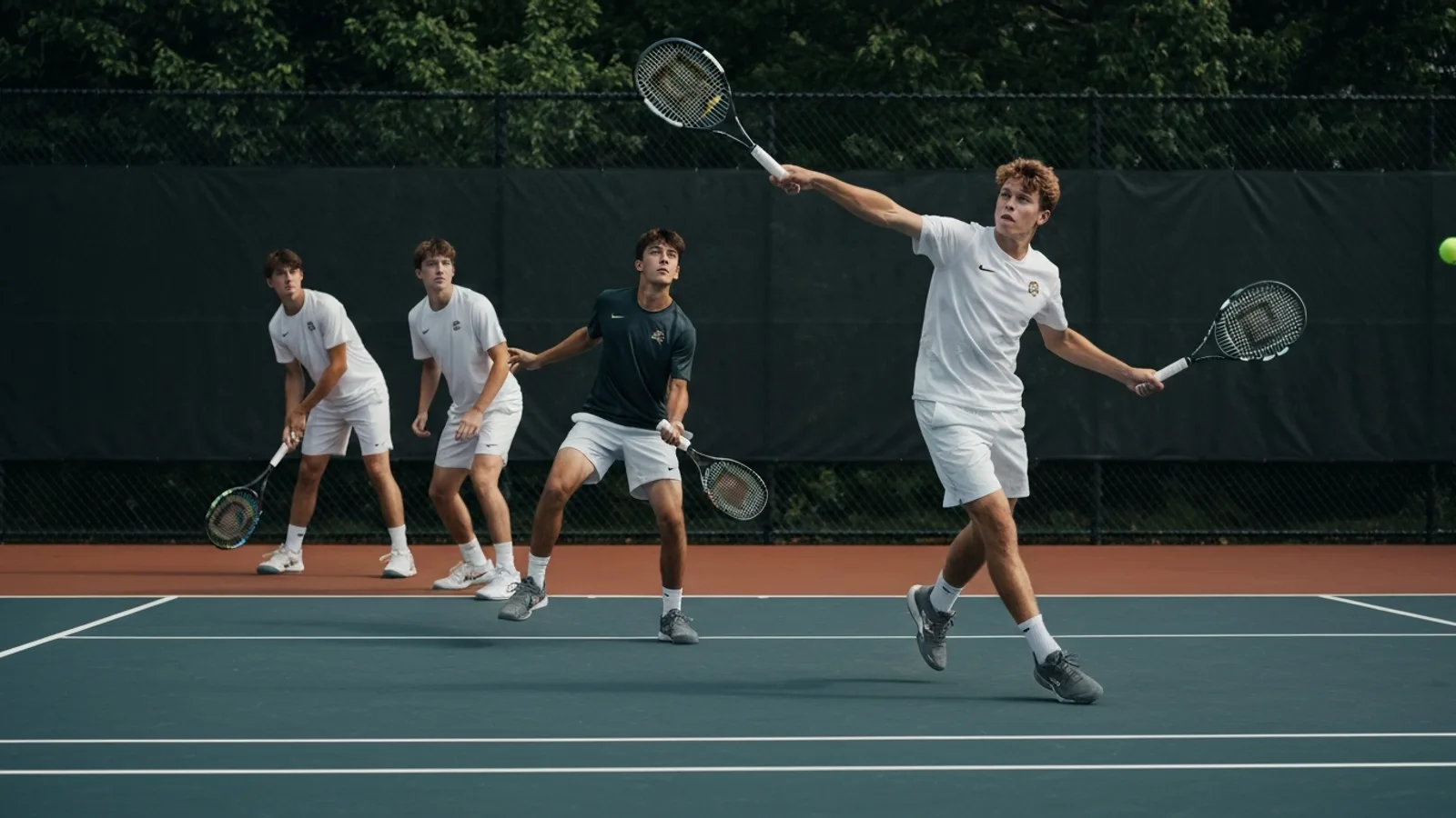 Tennis team photo