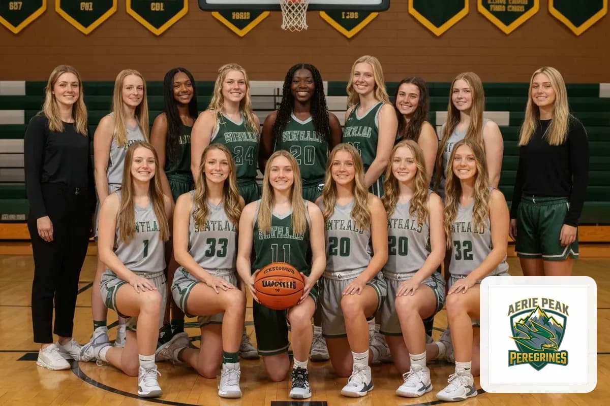 Basketball team photo