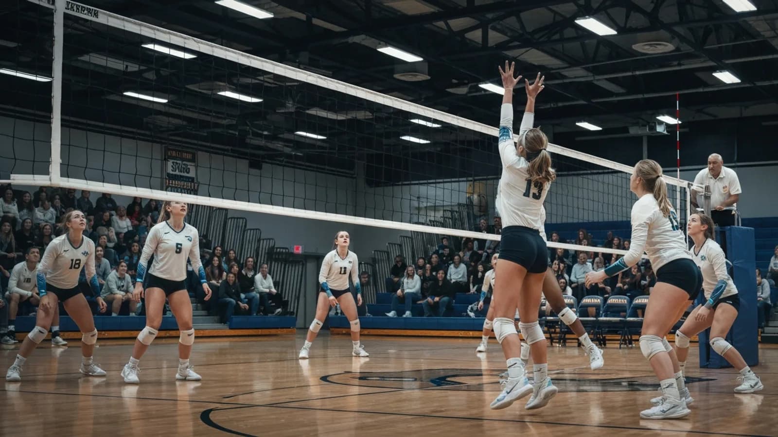 Volleyball team photo