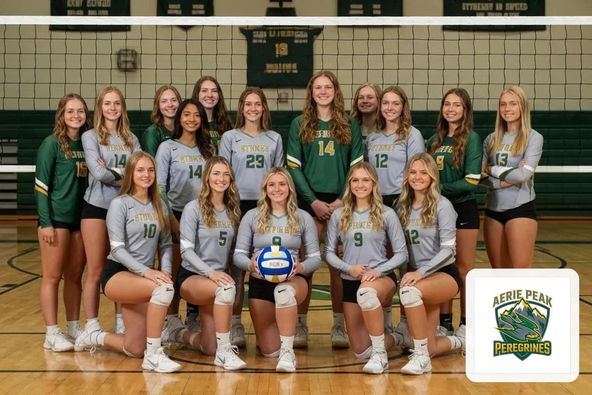 Volleyball team photo