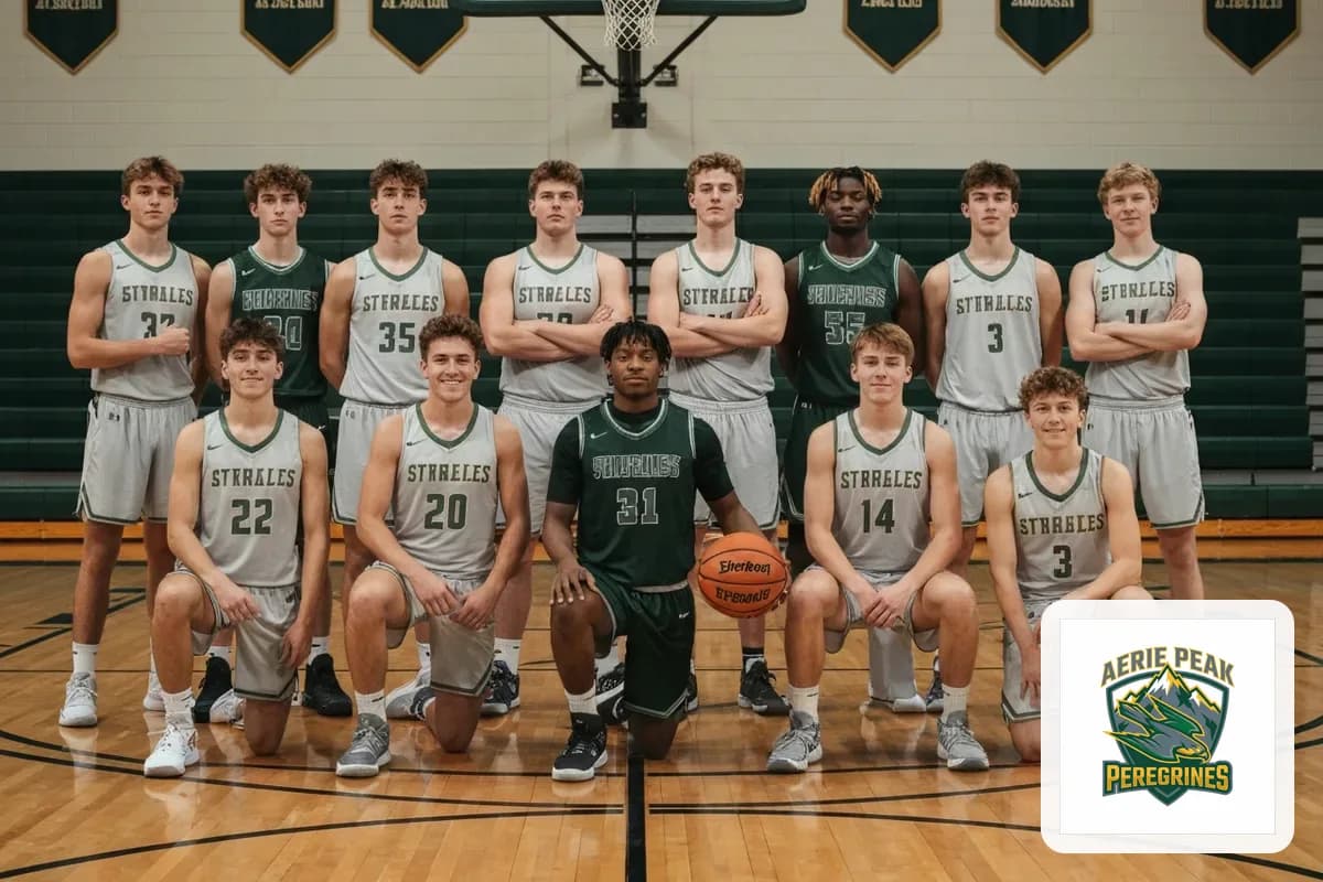 Basketball team photo