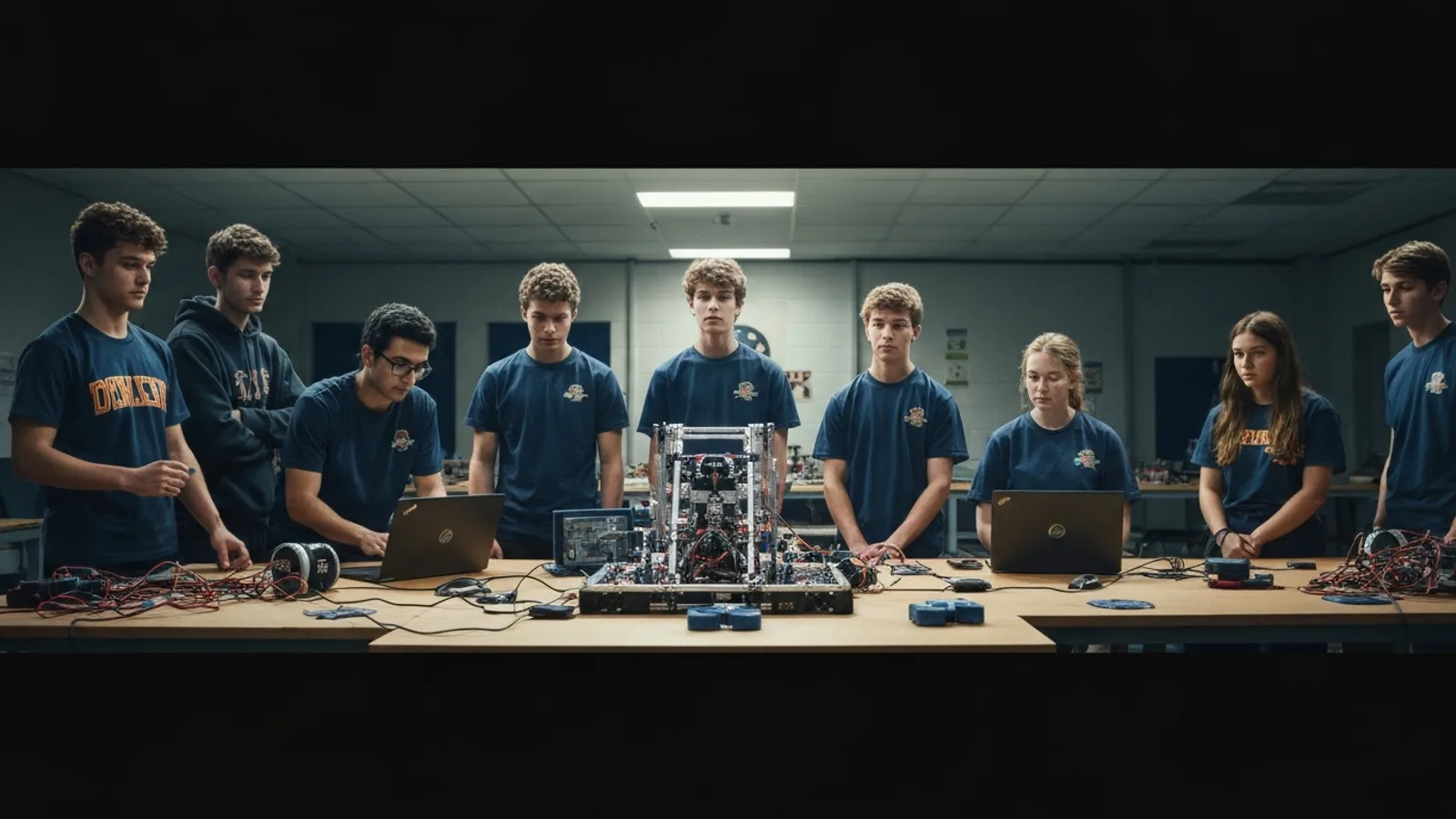 Robotics Club team photo