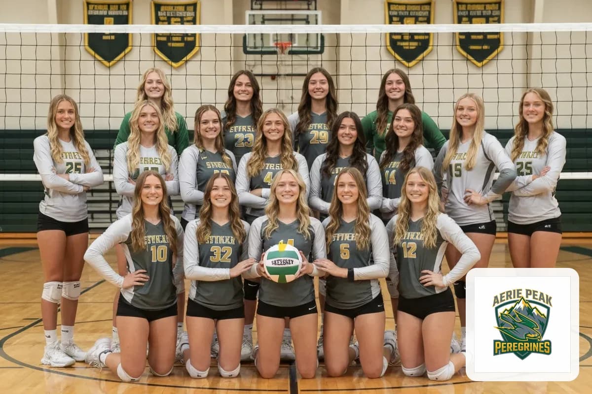 Volleyball team photo